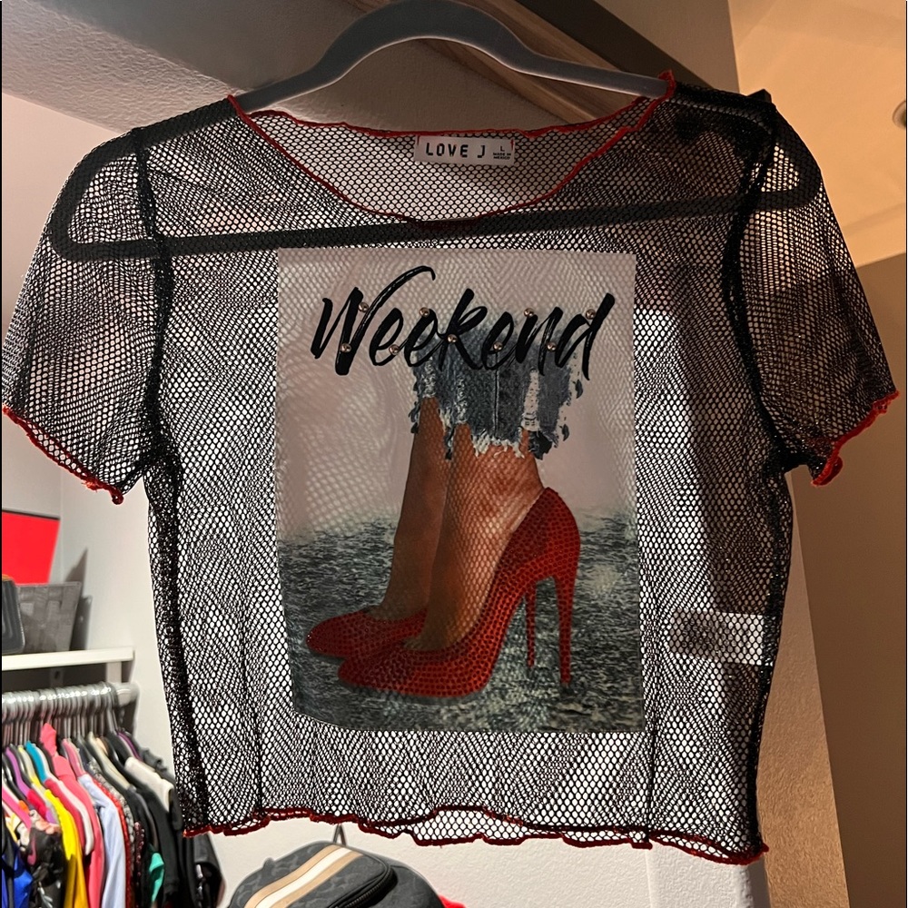 Fishnet crop
